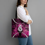 Maori Matariki Hei Matau Mawhero Tote Bag Maori Kowhaiwhai Pattern Galaxy
