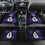 Personalised Maori Matariki Hei Matau Waiporoporo Car Mats Maori Kowhaiwhai Pattern Galaxy