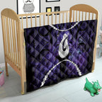 Maori Matariki Hei Matau Waiporoporo Quilt Maori Kowhaiwhai Pattern Galaxy