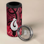 Personalised Maori Matariki Hei Matau Whero 4 in 1 Can Cooler Tumbler Maori Kowhaiwhai Pattern Galaxy