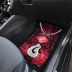 Personalised Maori Matariki Hei Matau Whero Car Mats Maori Kowhaiwhai Pattern Galaxy
