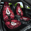 Maori Matariki Hei Matau Whero Car Seat Cover Maori Kowhaiwhai Pattern Galaxy