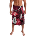 Personalised Maori Matariki Hei Matau Whero Lavalava Maori Kowhaiwhai Pattern Galaxy