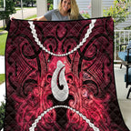 Maori Matariki Hei Matau Whero Quilt Maori Kowhaiwhai Pattern Galaxy