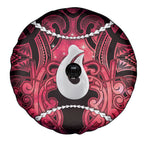 Maori Matariki Hei Matau Whero Spare Tire Cover Maori Kowhaiwhai Pattern Galaxy