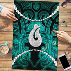 Maori Matariki Hei Matau Turquoise Puzzle Maori Kowhaiwhai Pattern Galaxy