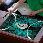 Maori Matariki Hei Matau Turquoise Puzzle Maori Kowhaiwhai Pattern Galaxy