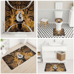 Maori Matariki Hei Matau Kowhai Bathroom Set Maori Kowhaiwhai Pattern Galaxy