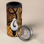 Personalised Maori Matariki Hei Matau Kowhai 4 in 1 Can Cooler Tumbler Maori Kowhaiwhai Pattern Galaxy