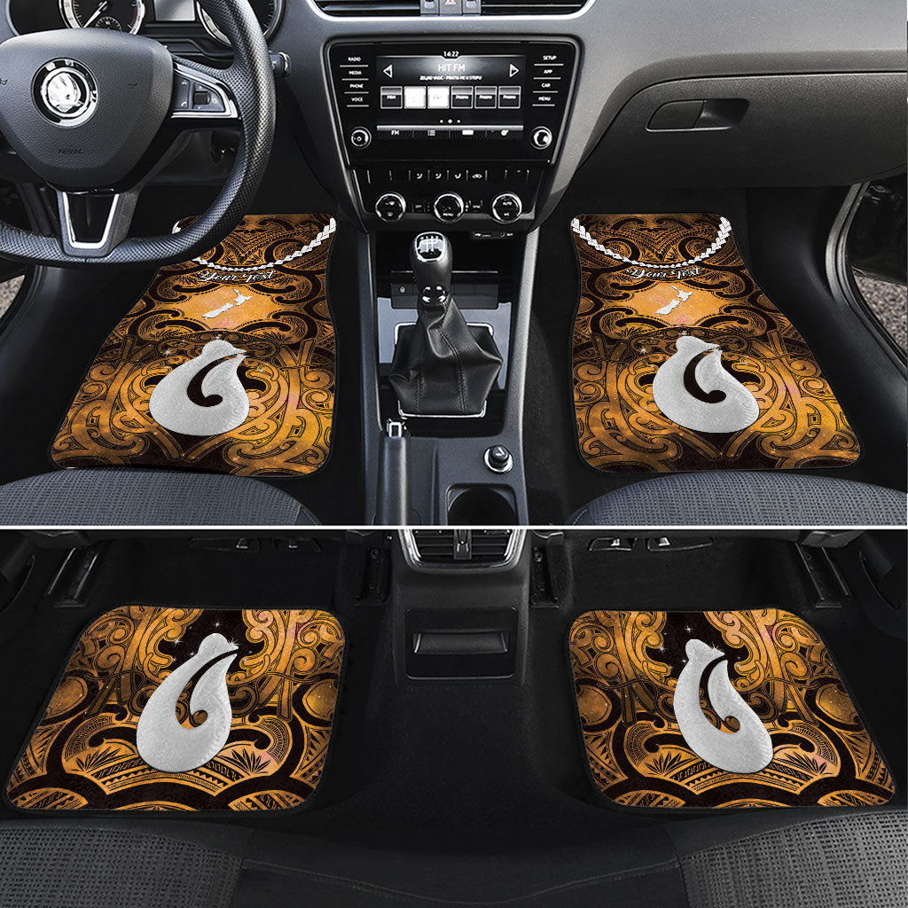 Personalised Maori Matariki Hei Matau Kowhai Car Mats Maori Kowhaiwhai Pattern Galaxy