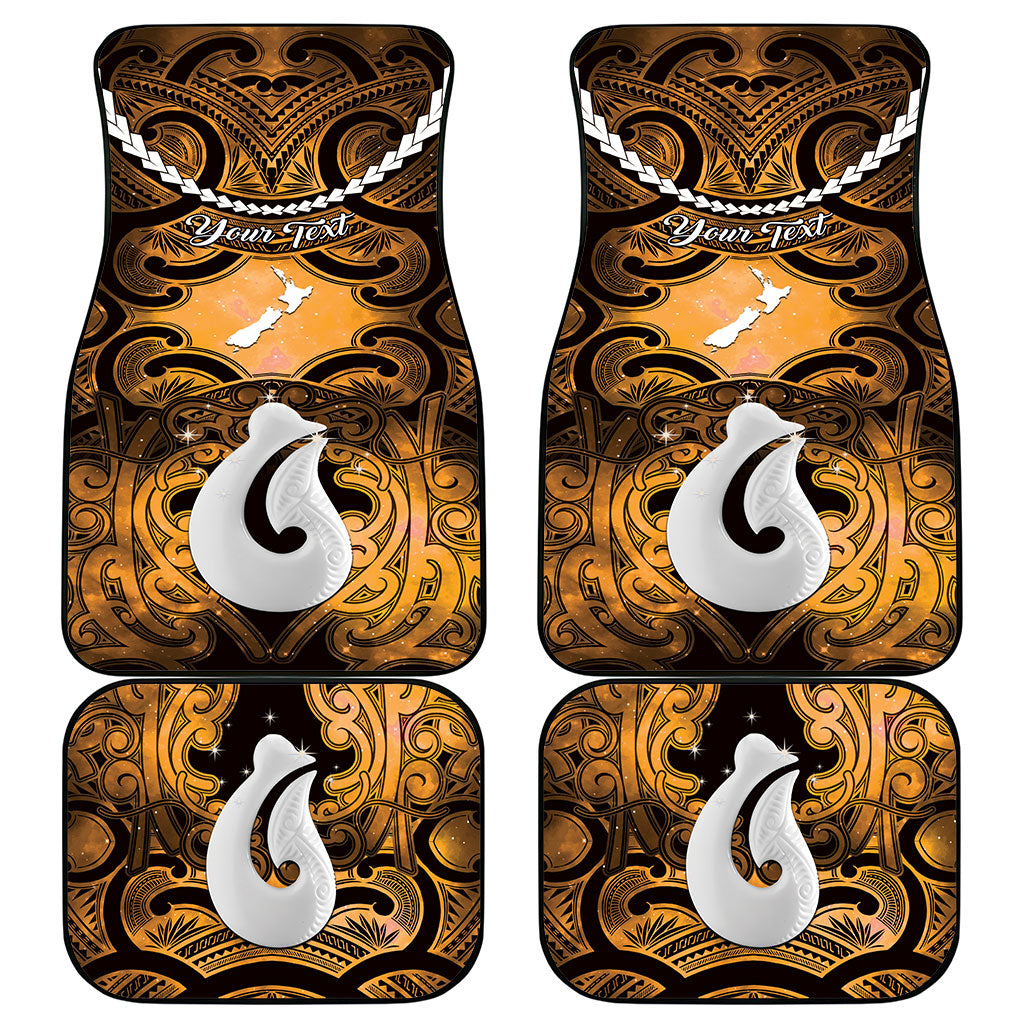 Personalised Maori Matariki Hei Matau Kowhai Car Mats Maori Kowhaiwhai Pattern Galaxy