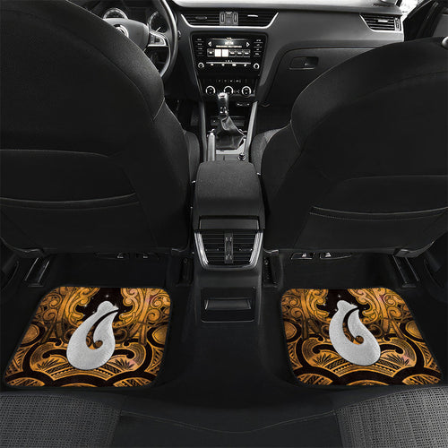 Personalised Maori Matariki Hei Matau Kowhai Car Mats Maori Kowhaiwhai Pattern Galaxy