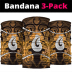 Maori Matariki Hei Matau Kowhai Neck Gaiter Maori Kowhaiwhai Pattern Galaxy