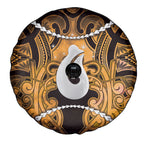 Maori Matariki Hei Matau Kowhai Spare Tire Cover Maori Kowhaiwhai Pattern Galaxy