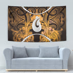 Maori Matariki Hei Matau Kowhai Tapestry Maori Kowhaiwhai Pattern Galaxy