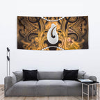 Maori Matariki Hei Matau Kowhai Tapestry Maori Kowhaiwhai Pattern Galaxy