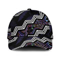 Taniko Aotearoa Mix Paua Shell Classic Cap Niho Taniwha Lilac Glitter - Aussie Hoodie