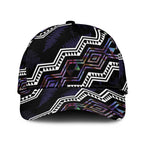 Taniko Aotearoa Mix Paua Shell Classic Cap Niho Taniwha Lilac Glitter - Aussie Hoodie
