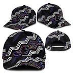 Taniko Aotearoa Mix Paua Shell Classic Cap Niho Taniwha Lilac Glitter - Aussie Hoodie