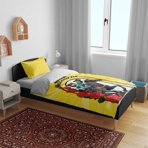 Personalised Melbourne Horse Racing Bedding Set The Race That Stops The Nation
