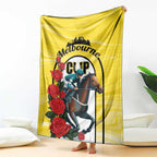 Personalised Melbourne Horse Racing Blanket The Race That Stops The Nation