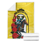 Personalised Melbourne Horse Racing Blanket The Race That Stops The Nation
