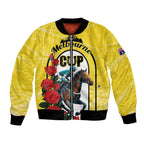 Personalised Melbourne Horse Racing Bomber Jacket The Race That Stops The Nation