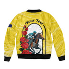 Personalised Melbourne Horse Racing Bomber Jacket The Race That Stops The Nation