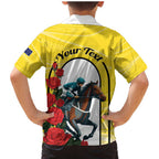 Personalised Melbourne Horse Racing Family Matching Mermaid Dress and Hawaiian Shirt The Race That Stops The Nation