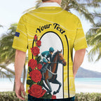 Personalised Melbourne Horse Racing Hawaiian Shirt The Race That Stops The Nation
