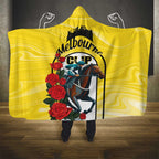 Personalised Melbourne Horse Racing Hooded Blanket The Race That Stops The Nation