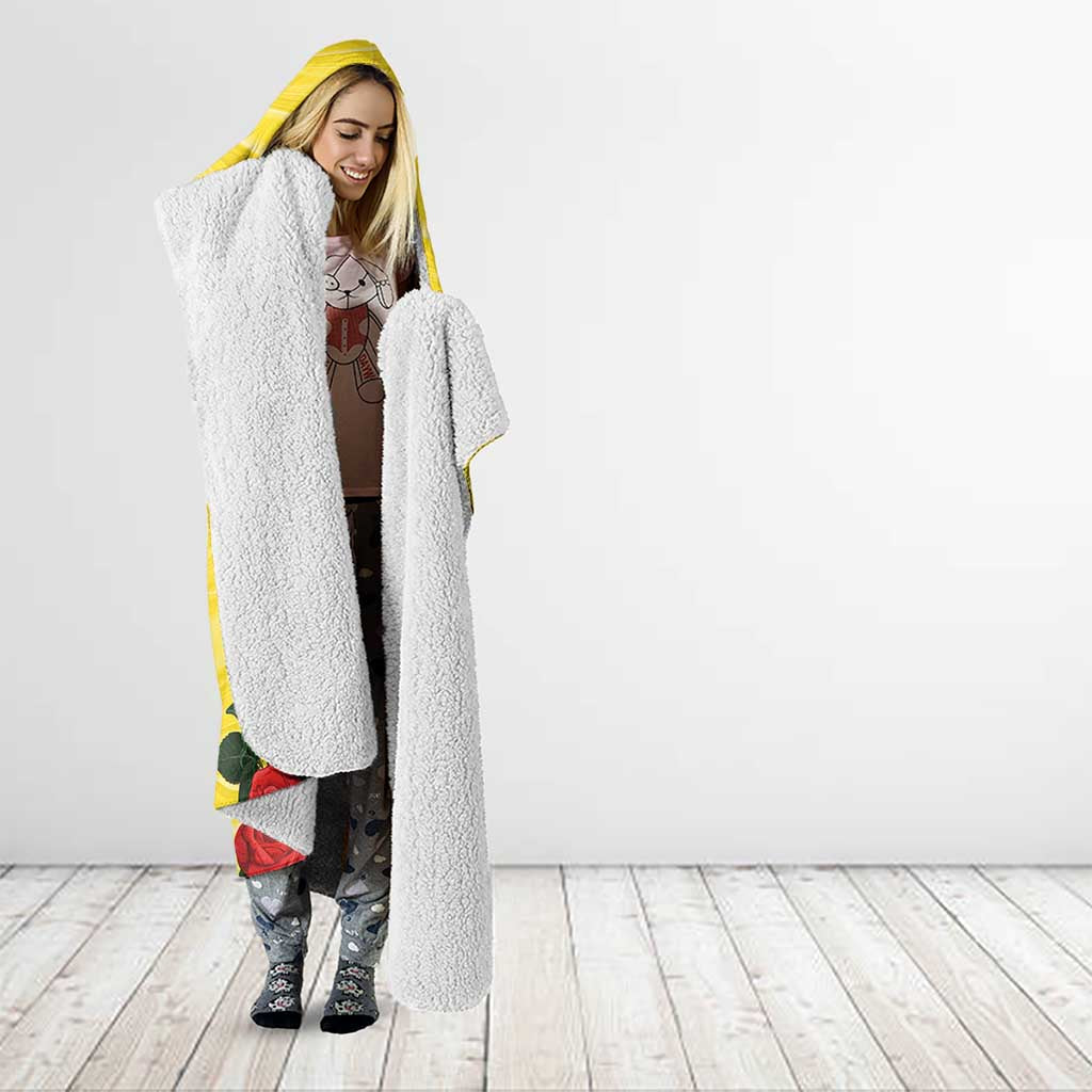 Personalised Melbourne Horse Racing Hooded Blanket The Race That Stops The Nation