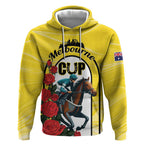 Personalised Melbourne Horse Racing Hoodie The Race That Stops The Nation