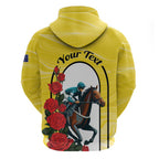 Personalised Melbourne Horse Racing Hoodie The Race That Stops The Nation
