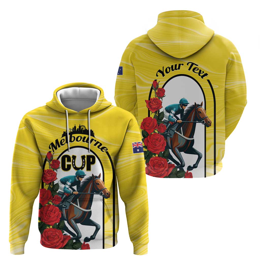 Personalised Melbourne Horse Racing Hoodie The Race That Stops The Nation