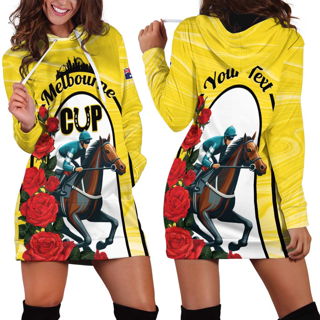 Personalised Melbourne Horse Racing Hoodie Dress The Race That Stops The Nation