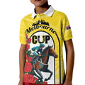 Personalised Melbourne Horse Racing Kid Polo Shirt The Race That Stops The Nation