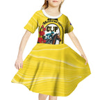 Personalised Melbourne Horse Racing Kid Short Sleeve Dress The Race That Stops The Nation