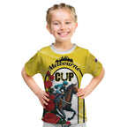 Personalised Melbourne Horse Racing Kid T Shirt The Race That Stops The Nation