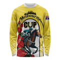 Personalised Melbourne Horse Racing Long Sleeve Shirt The Race That Stops The Nation