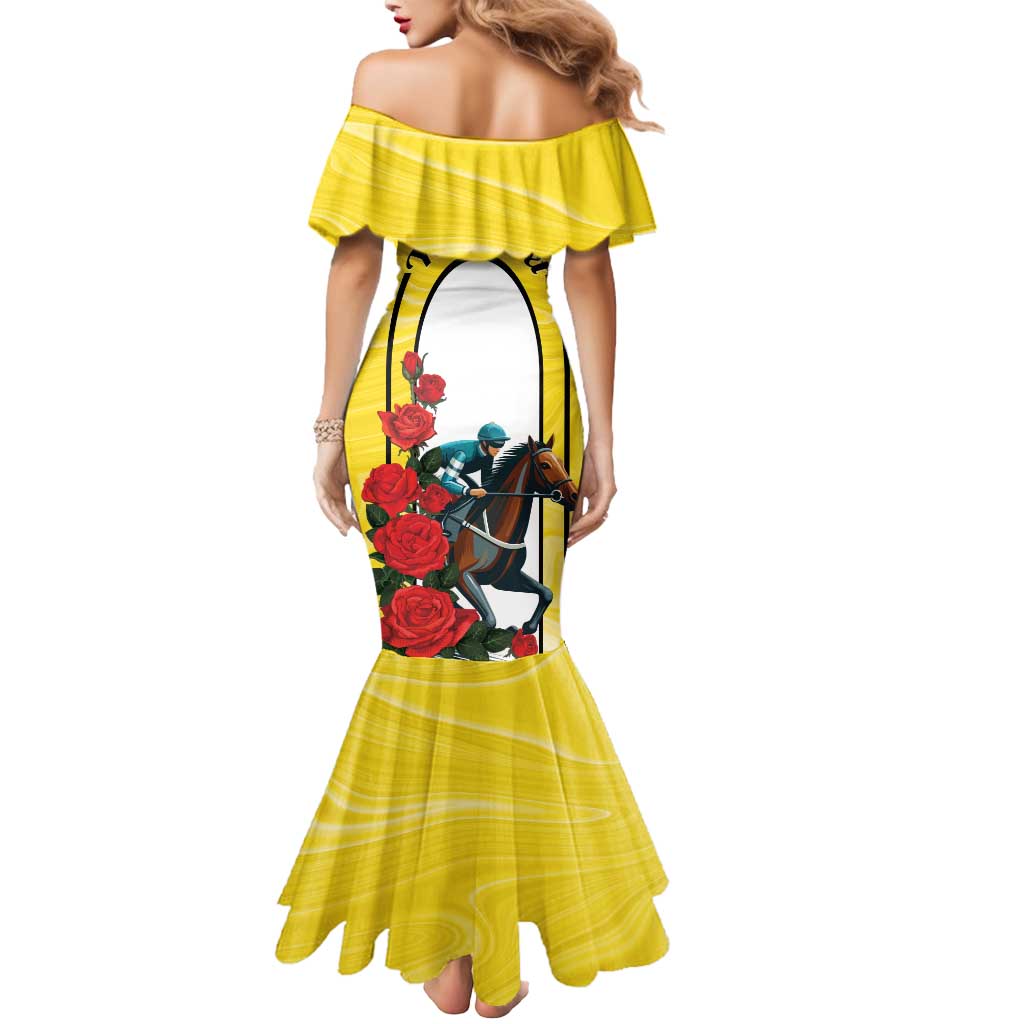 Personalised Melbourne Horse Racing Mermaid Dress The Race That Stops The Nation