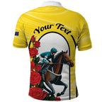Personalised Melbourne Horse Racing Polo Shirt The Race That Stops The Nation