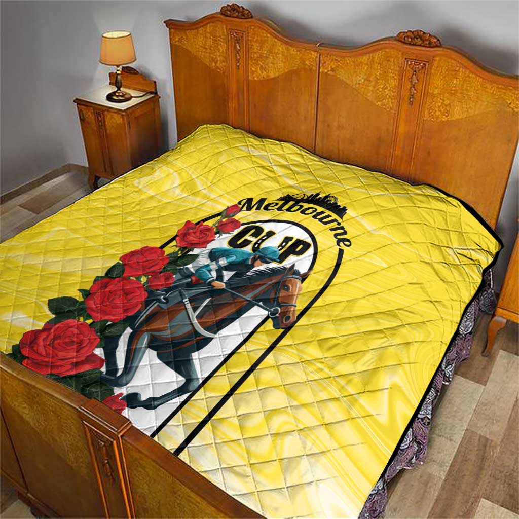 Personalised Melbourne Horse Racing Quilt The Race That Stops The Nation