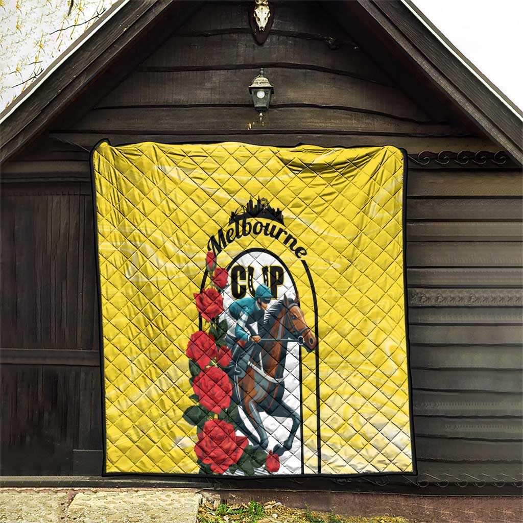 Personalised Melbourne Horse Racing Quilt The Race That Stops The Nation