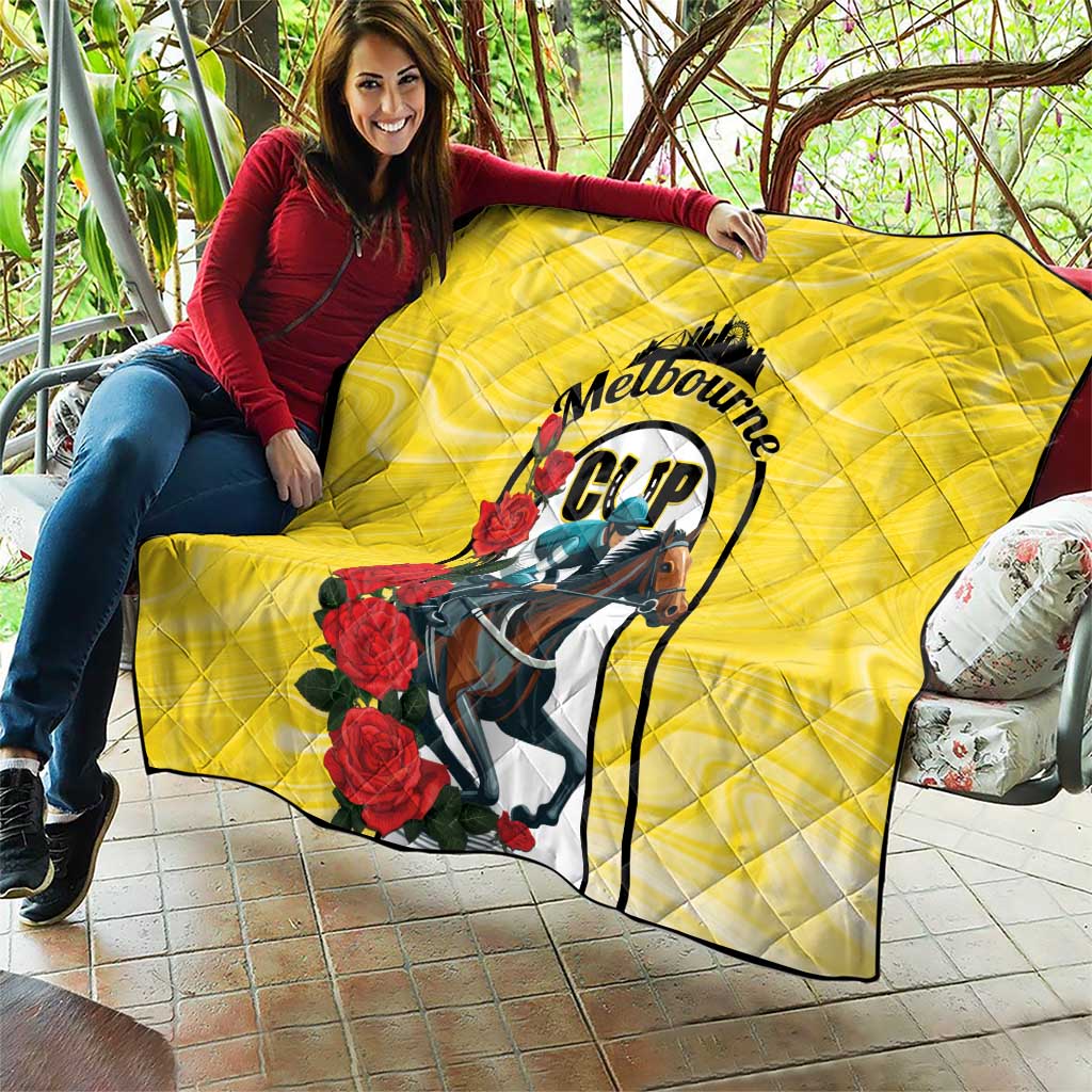 Personalised Melbourne Horse Racing Quilt The Race That Stops The Nation