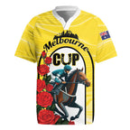 Personalised Melbourne Horse Racing Rugby Jersey The Race That Stops The Nation
