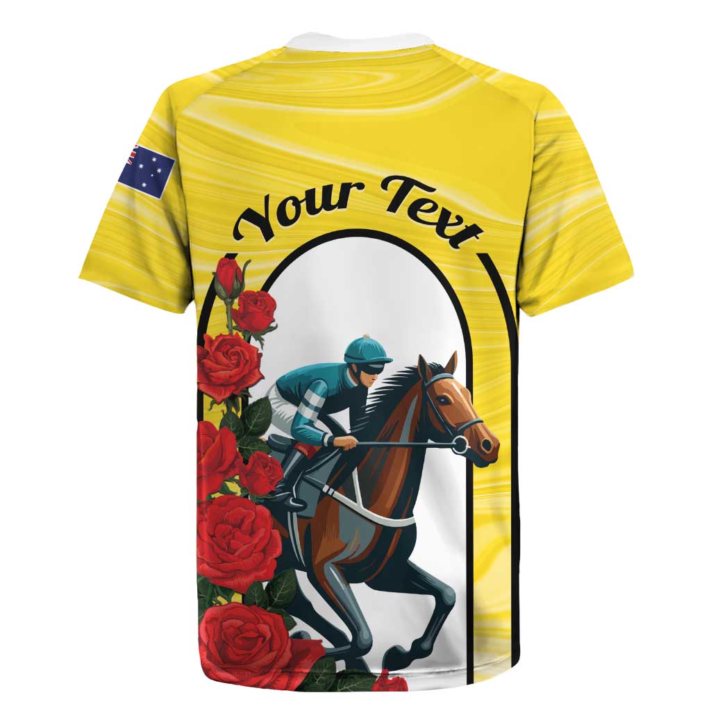 Personalised Melbourne Horse Racing Rugby Jersey The Race That Stops The Nation