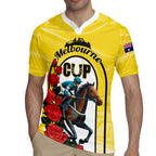 Personalised Melbourne Horse Racing Rugby Jersey The Race That Stops The Nation