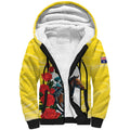 Personalised Melbourne Horse Racing Sherpa Hoodie The Race That Stops The Nation