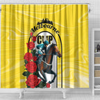 Personalised Melbourne Horse Racing Shower Curtain The Race That Stops The Nation